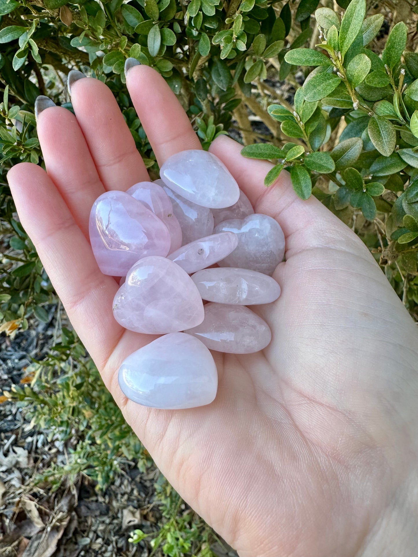 Mini Crystal Heart Carvings| 1 Piece| Mini| Small| Choose your Material