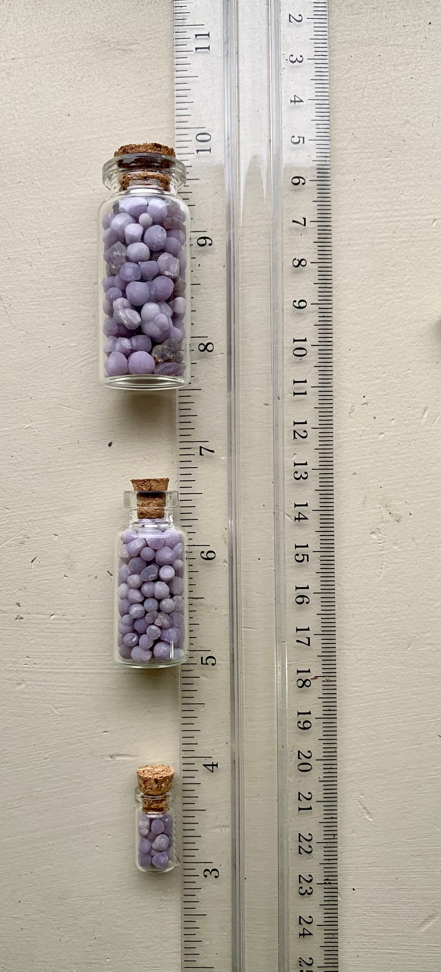 Grape Agate Bottles-Choose you Size| 1 Grape Agate Bottle