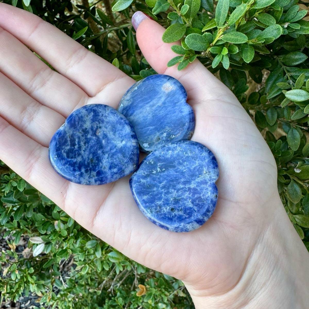 Crystal Worry Stones| Heart Shaped| Oval Shaped