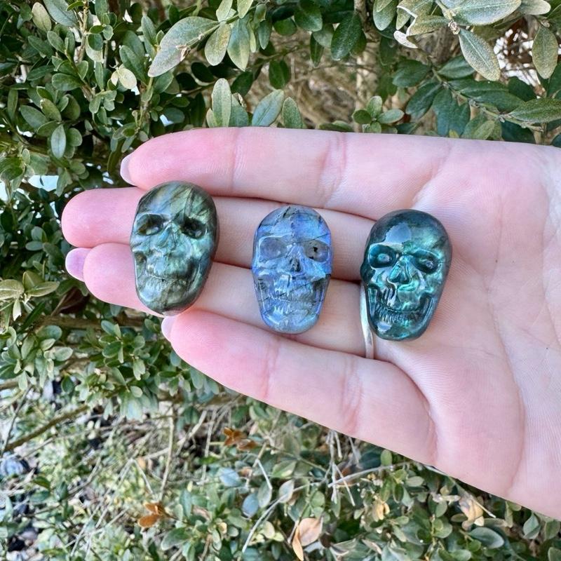 One Labradorite Carving| Fairies| Pegasus| Butterflies