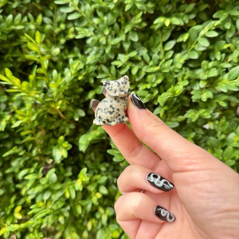 Mini Crystal Cat Carvings| Choose Your Material| One Piece