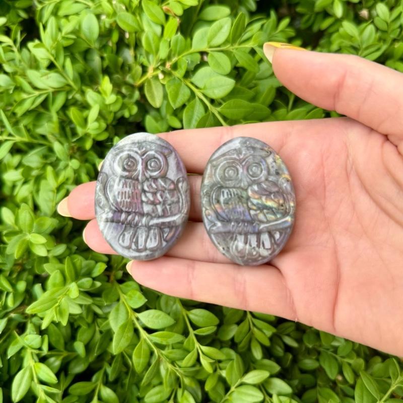 One Labradorite Carving| Fairies| Pegasus| Butterflies