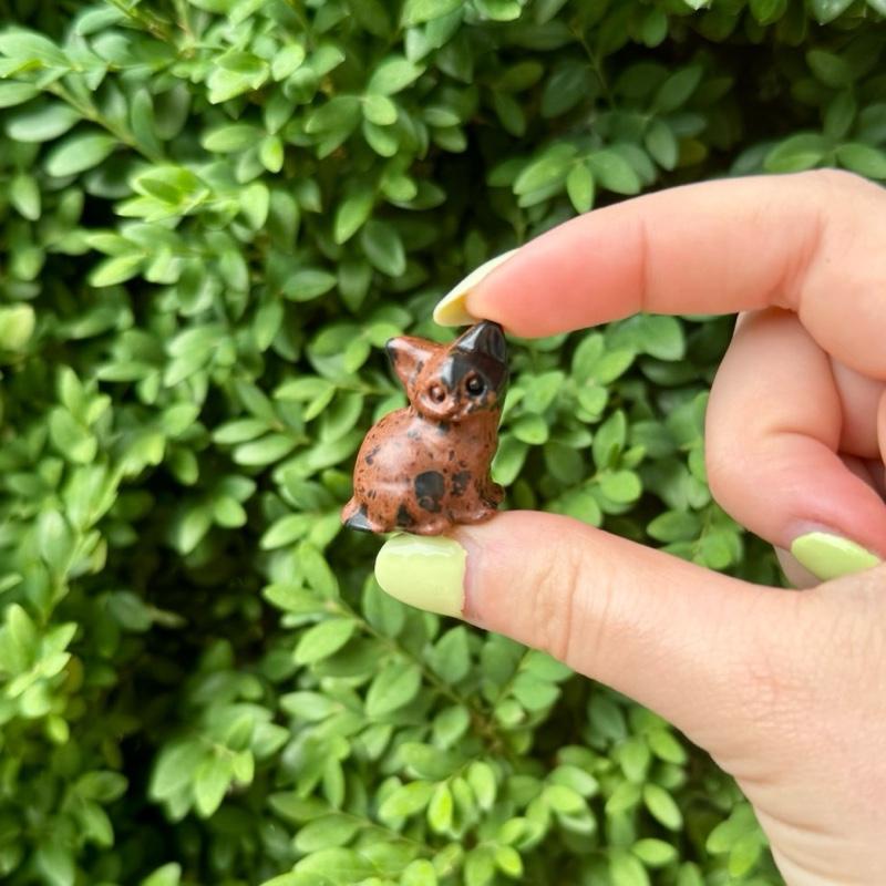 Mini Crystal Cat Carvings| Choose Your Material| One Piece