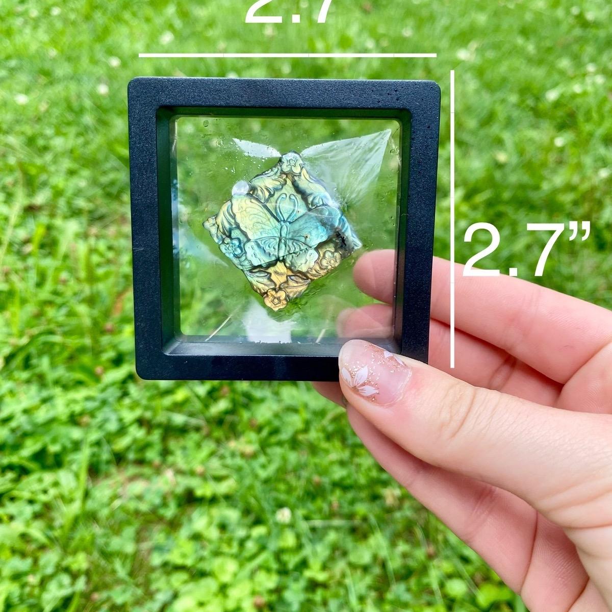 One Labradorite Carving| Fairies| Pegasus| Butterflies