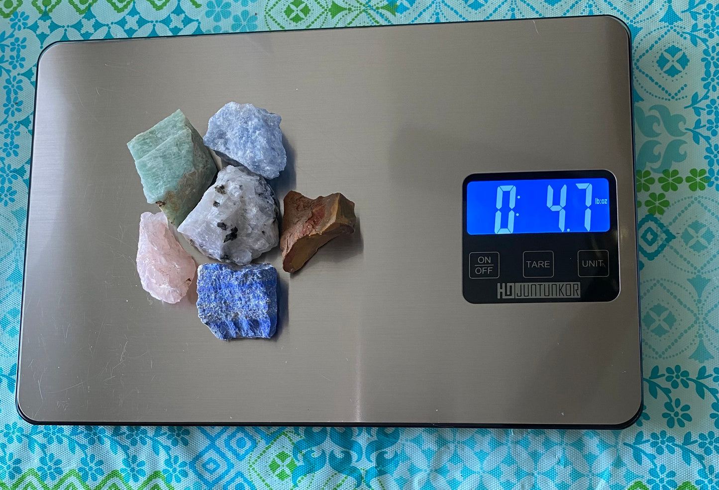 Rough Crystal Gemstones- 1/4-2 Pounds Of a Random Assortment