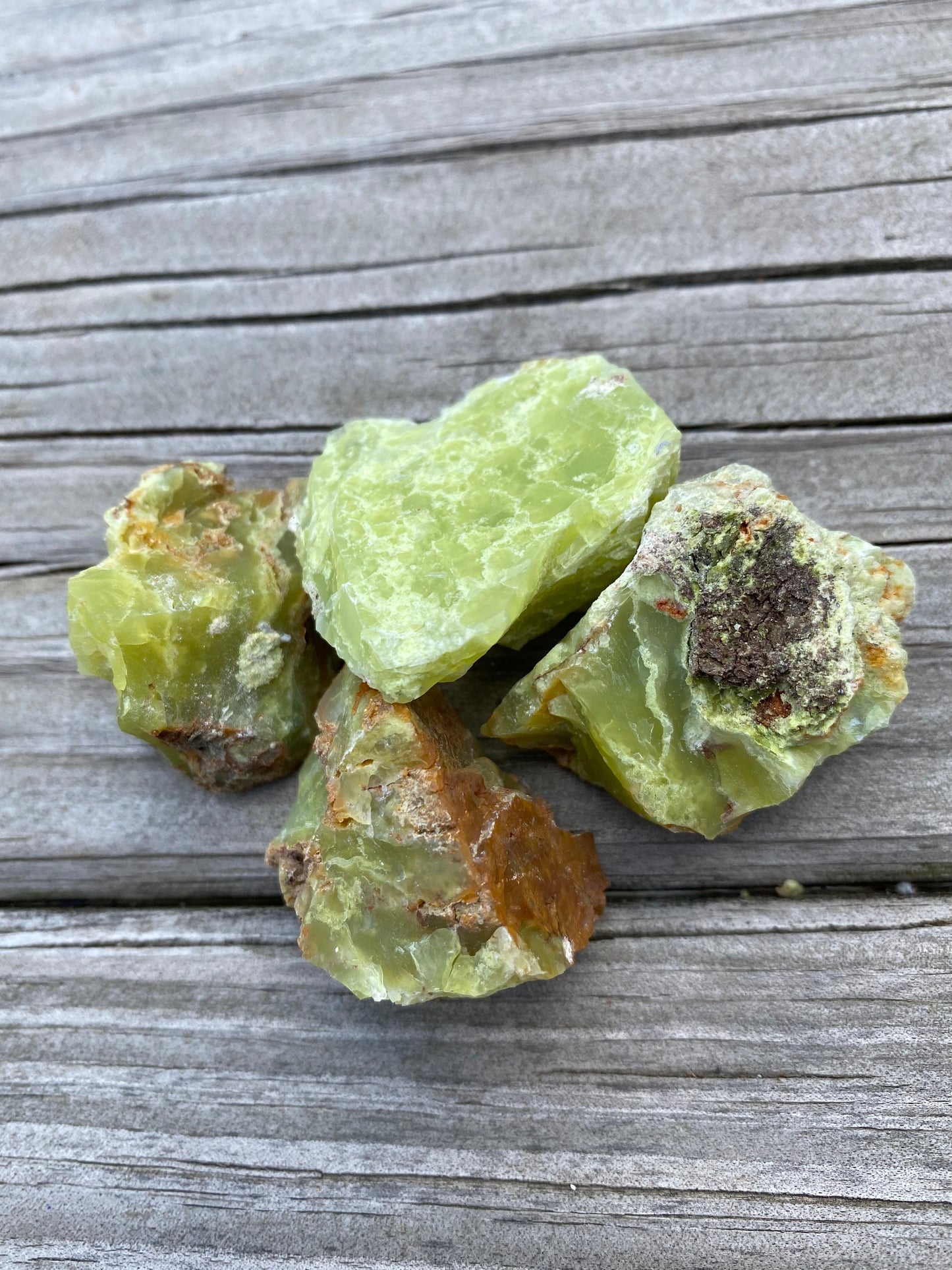 Raw Green Opal- 1, 2, 3, or 5 green opal!