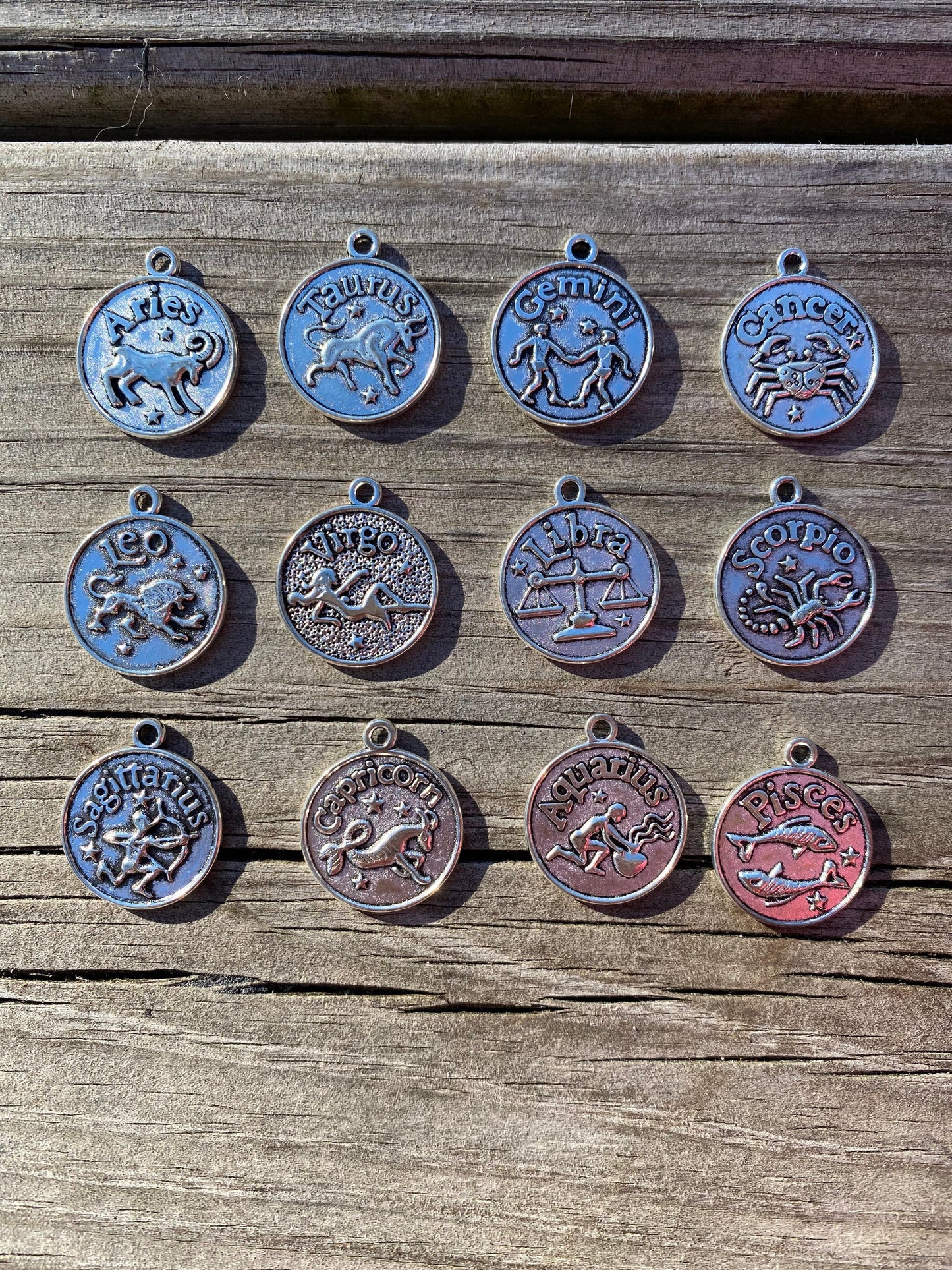 Crystal Zodiac Sign Keychain! - Pick your Sign and Crystal!