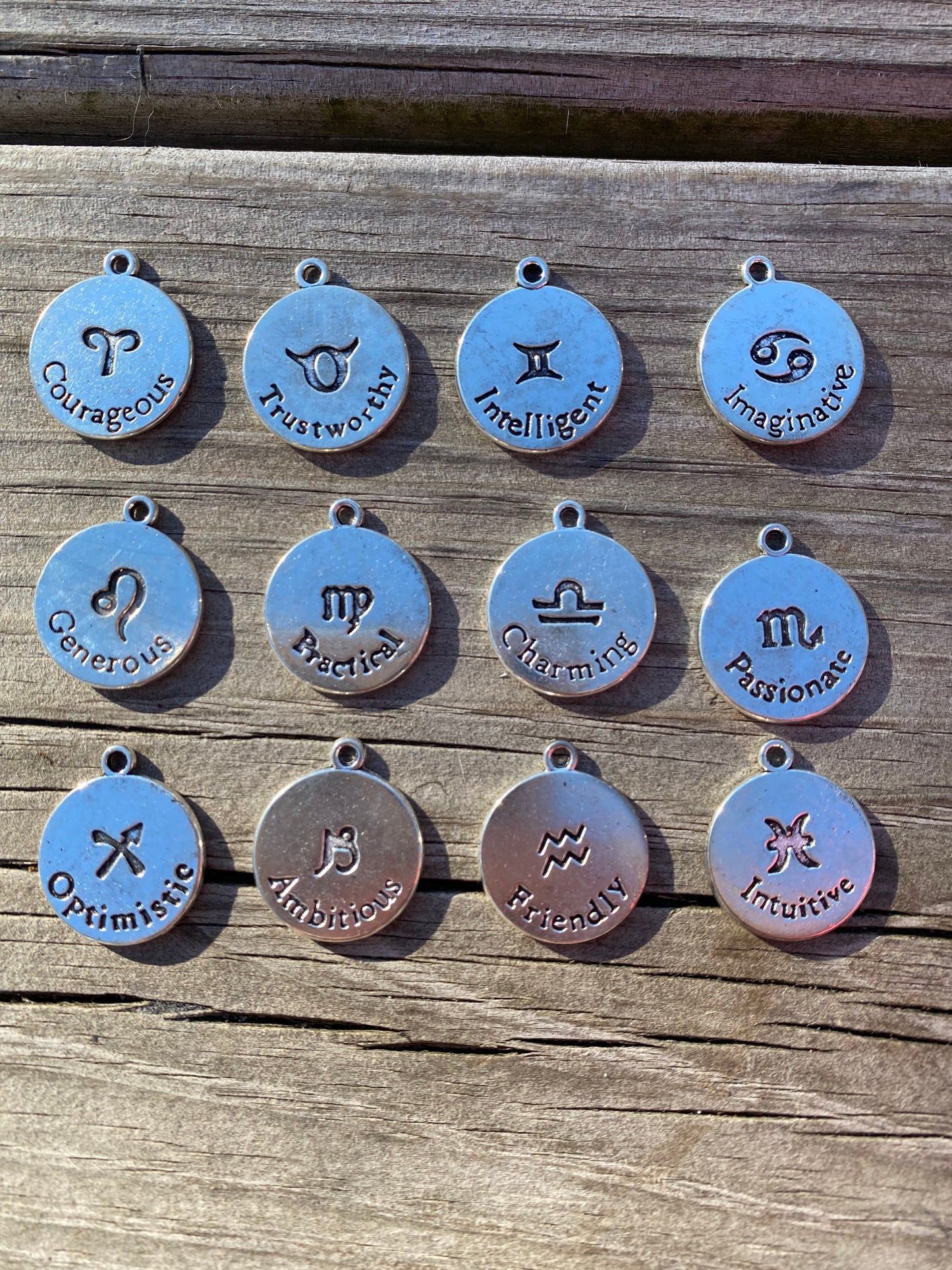 Crystal Zodiac Sign Keychain! - Pick your Sign and Crystal!