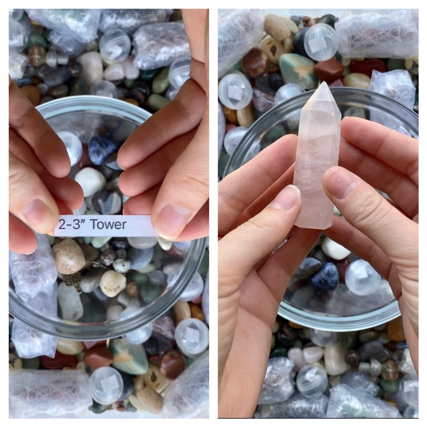 Surprise Capsule Crystal Confetti-Choose your size!