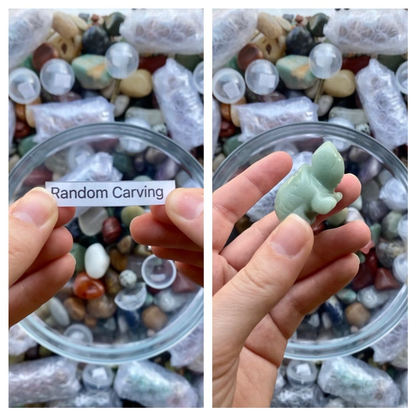 Surprise Capsule Crystal Confetti-Choose your size!