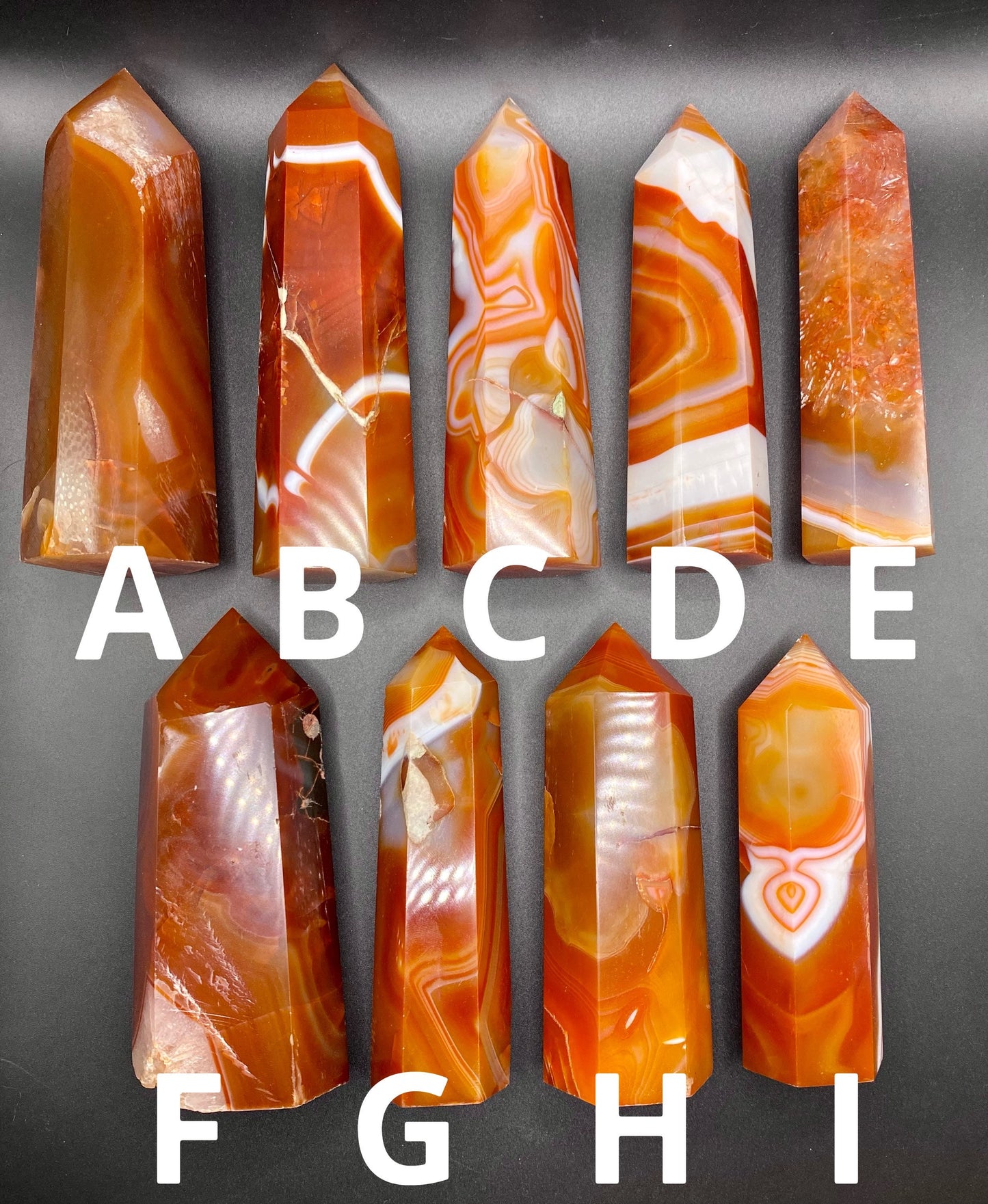 Carnelian Towers| Choose Your Tower| Crystals