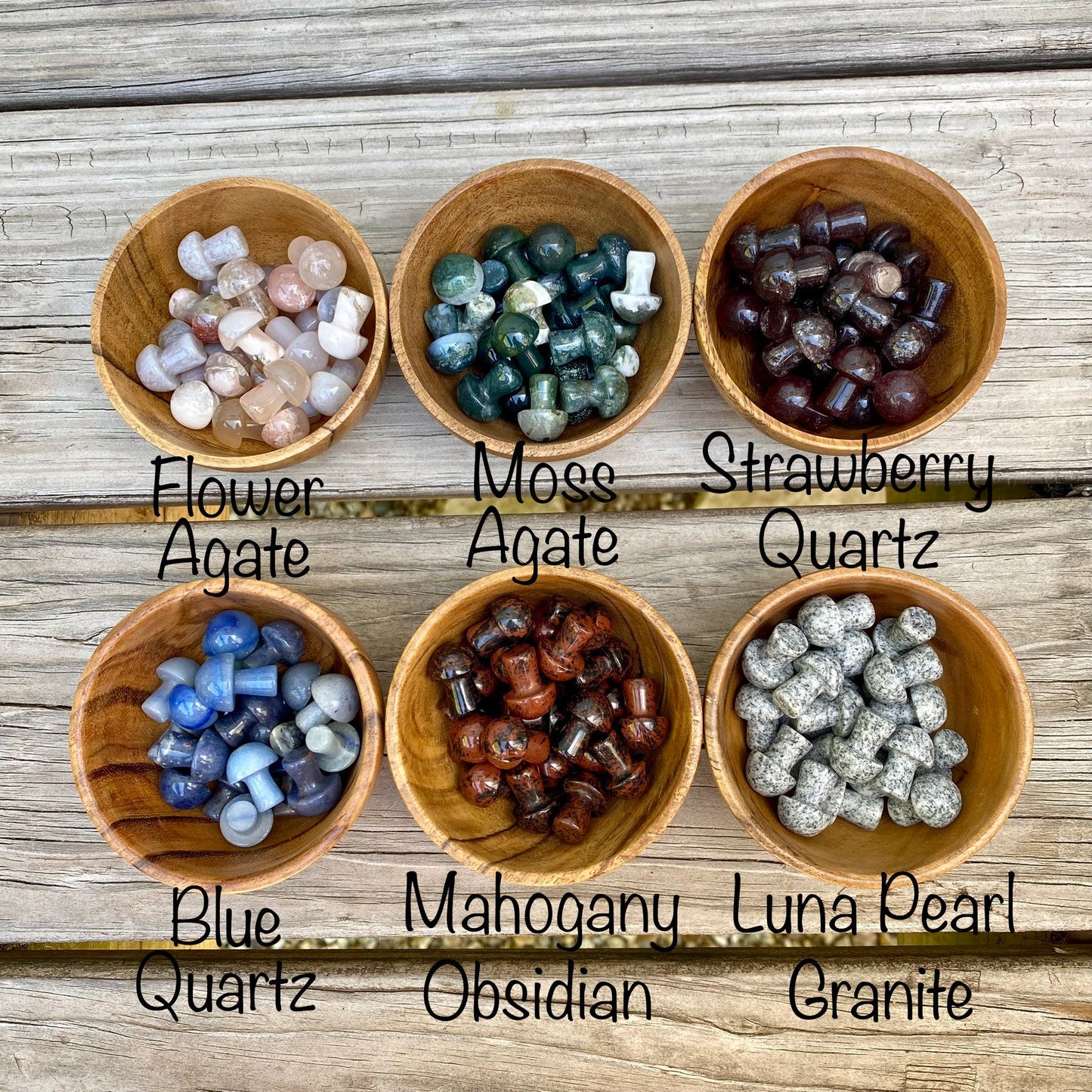 Crystal Mushrooms| Choose Your Mushroom| Mini Mushrooms