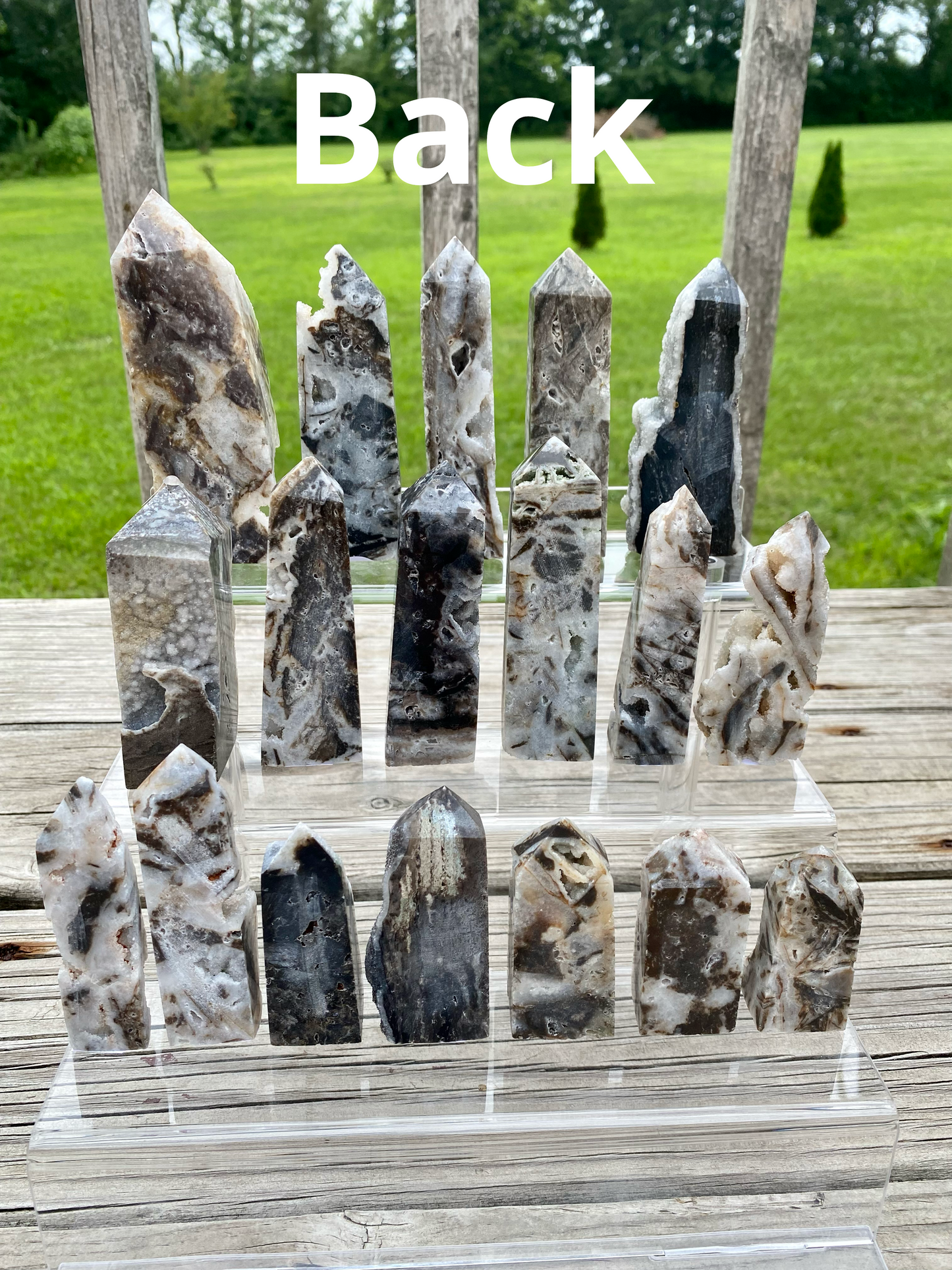 Sphalerite Druzy Towers