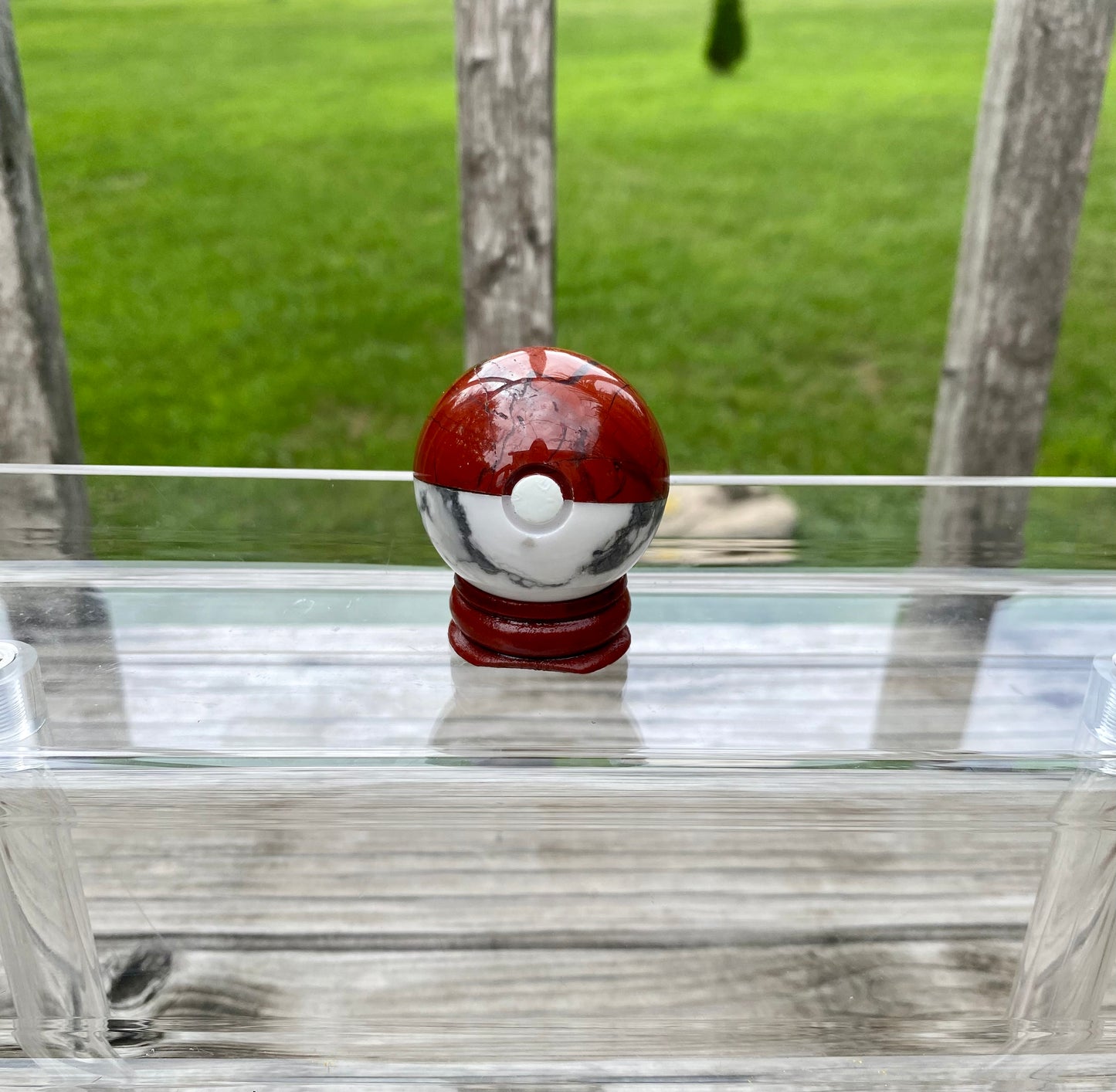 Pokémon Ball Carvings