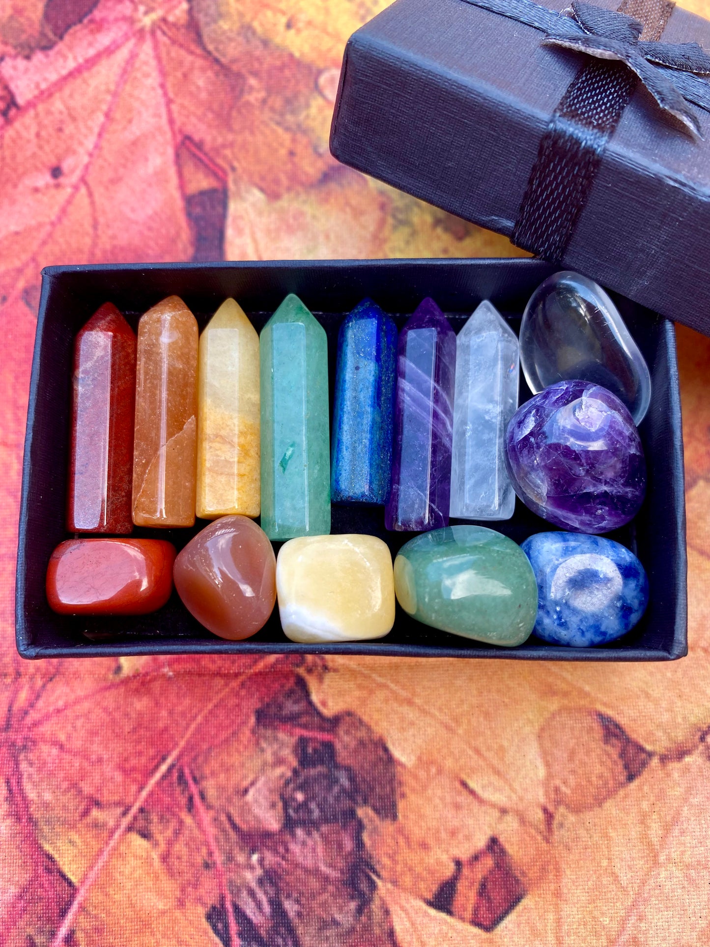 7 Chakra Towers and Tumbles Gift Box