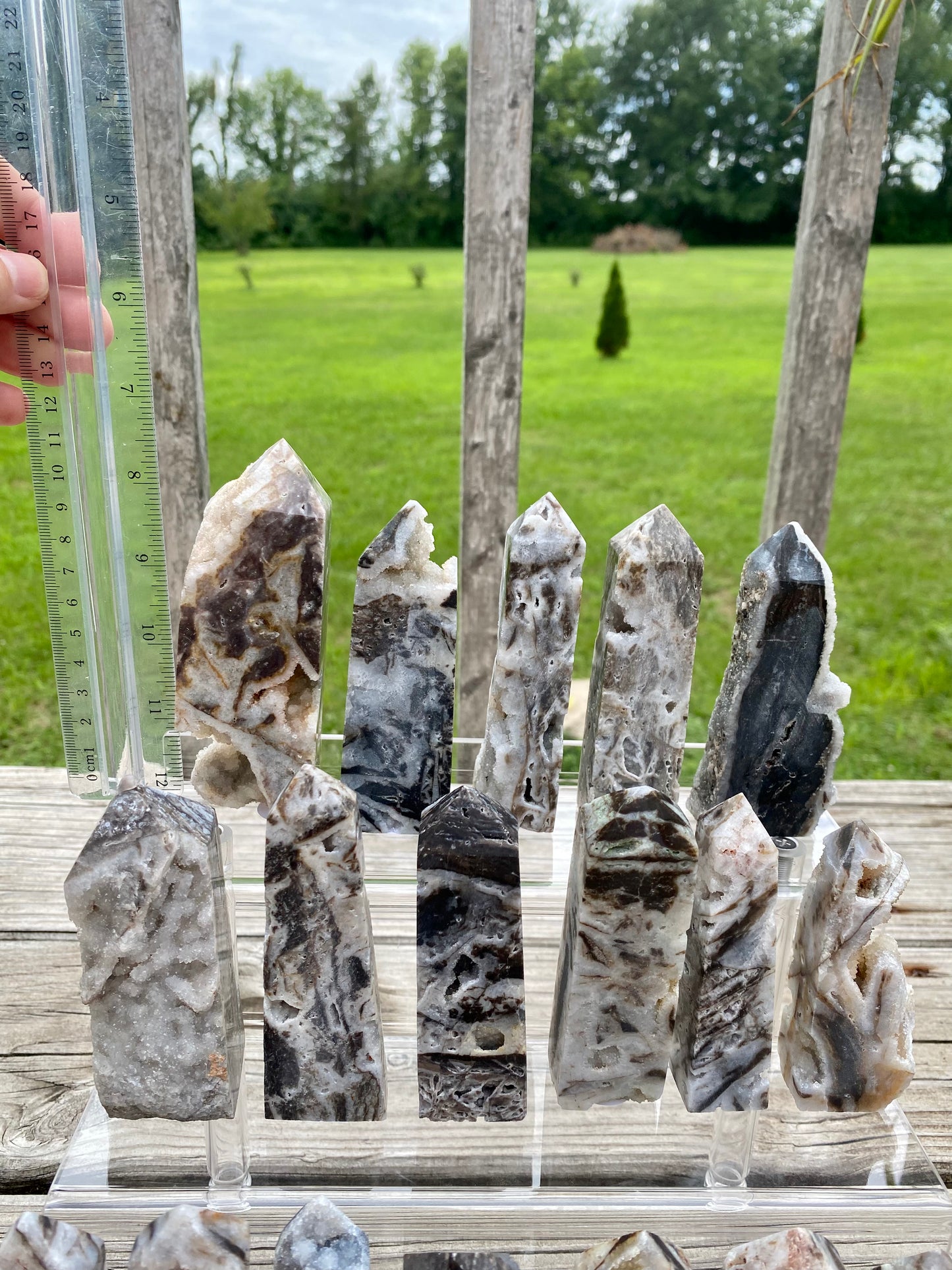 Sphalerite Druzy Towers